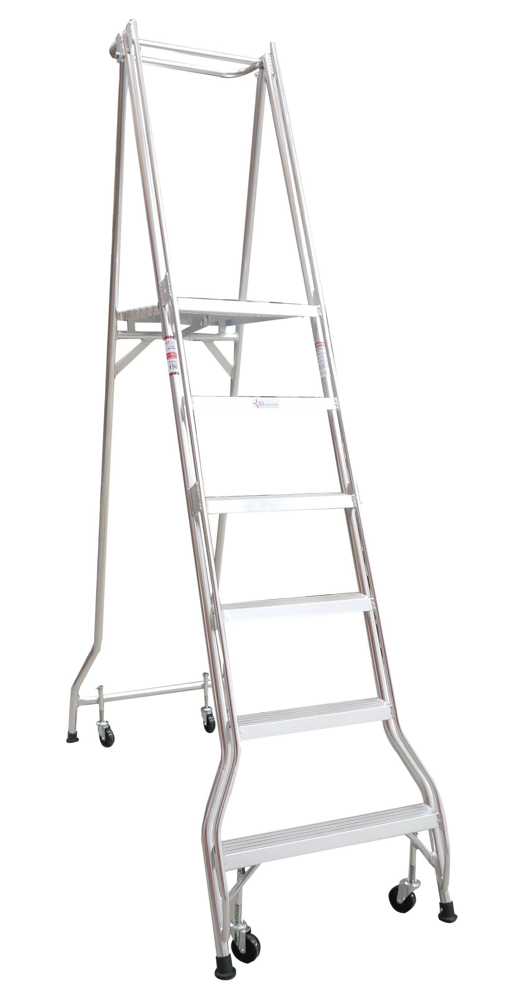 6 step top platform ladder